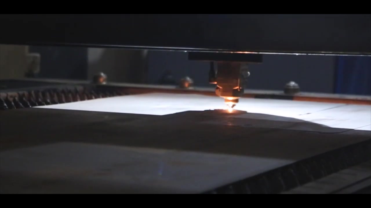 Precision laser cutting machine in operation — Blacksmith Inc factory, Jaipur