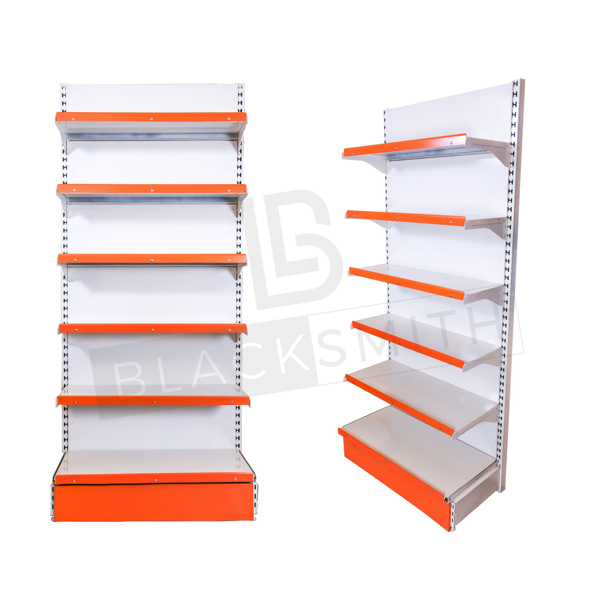 Aisle shelving system supermarket rack manufacturer Jaipur